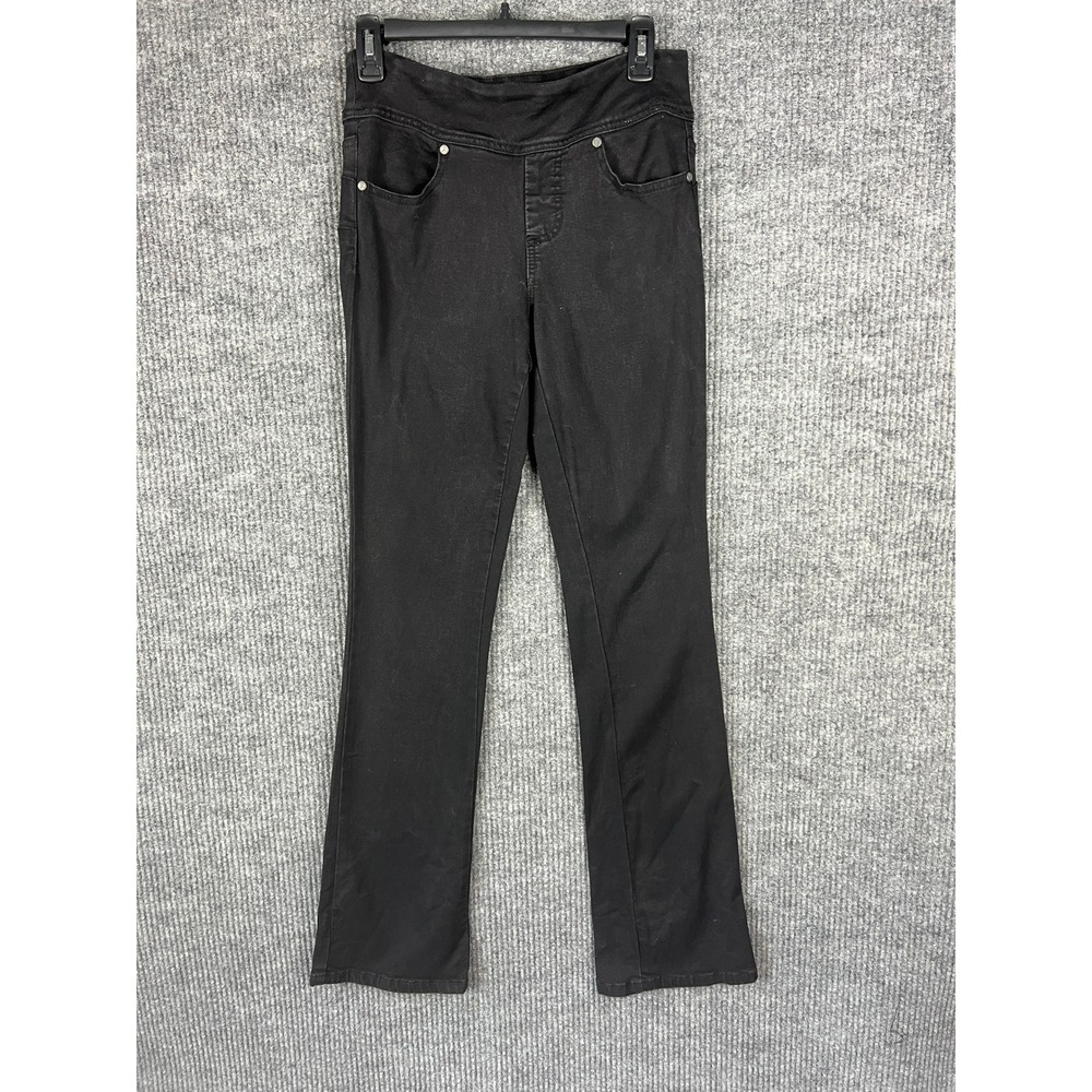 Joseph Ribkoff Black Pull On Jeggings US 6 Stretch Slim Leg Minimalist